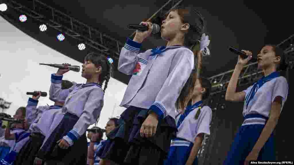 Один из номеров концерта 