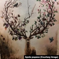 Малюнок Ані Міщенко. Фото з особистого архіву родини