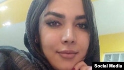 تصویری که از مریم آروین در شبکههای اجتماعی منتشر شده است