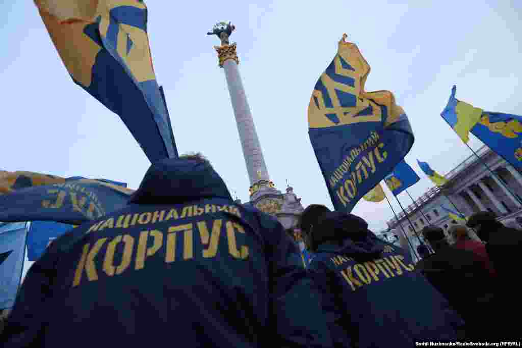 Організаторами акції виступили ВО «Свобода», а також були представники від «Національного корпусу» і «Правого сектора»