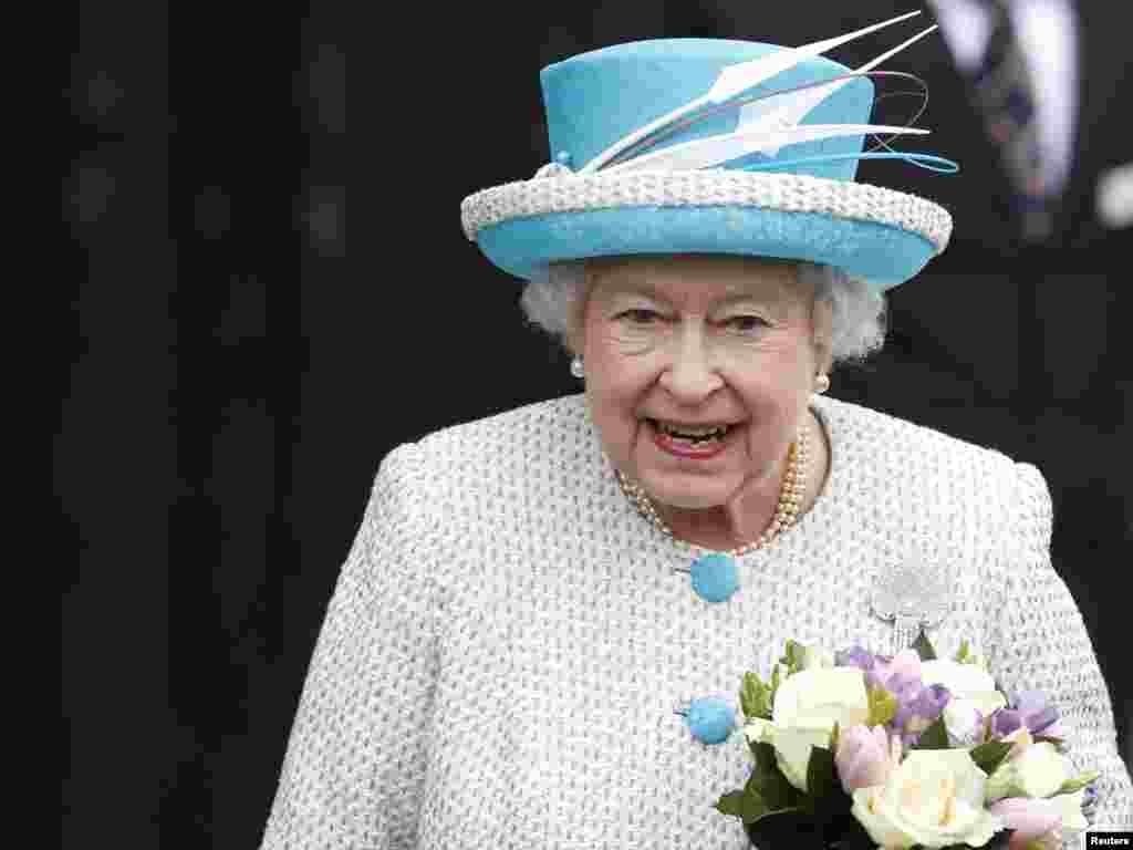 Королева в Норфолке. 6 февраля 2012 года. 