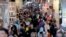 Iranians shop at the Grand Bazaar in Iran's capital, Tehran.