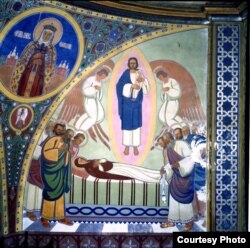 Стінопис «Успення» Юліана Буцманюка (Жовква)