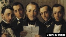 М. Скотти. Пять братьев Бенуа, 1847 г.