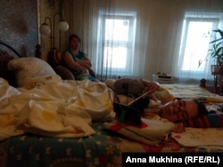 Ольга Спешилова и ее сын Даня