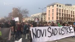 Protest u Novom Sadu Protest u Novom Sadu