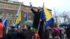 PROTEST AGAINST DAY OF REPUBLIKA SRPSKA, SARAJEVO