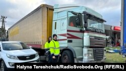 Українські водії у Дорогуськ, де перед пунктом пропуску протестують поляки, ілюстративне фото