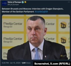 Dragan Stanojević dao je intervju za Glas Evrope u januaru 2024