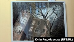 Роботи художників-переселенців, які взяли участь у Всеукраїнській виставці акварелі «Весняний розмай»