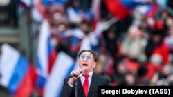 Григорій Лепс на концерті на підтримку Володимира Путіна