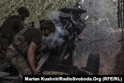 Бійці 95-ї ОДШБр під час боїв за Торецьк, липень 2024 року