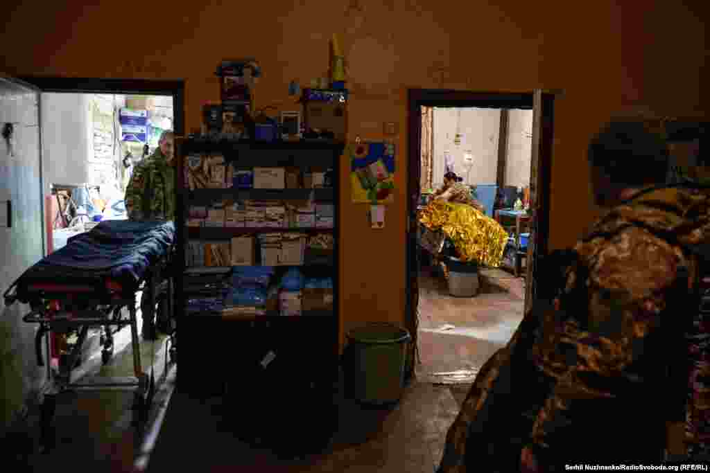 «Стабік» – так інколи військові називають стабілізаційний пункт, де рятують українських бійців. Авдіївський напрямок, березень 2024 року 