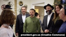 Зустріч президента України Володимира Зеленського з представниками іудейських релігійних організацій з нагоди свята Песах, 18 квітня 2024 року