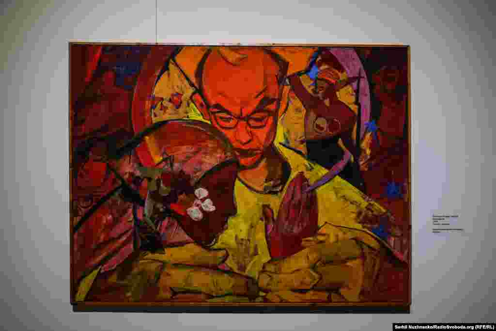 Портрети визначних українських діячів – Василя Стуса, Івана Світличного, Василя Симоненка, Івана Драча, Ліни Костенко та інших