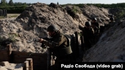 Один з полігонів Національної гвардії України, де триває підготовка мобілізованих