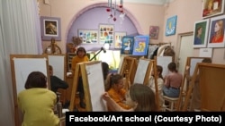 Заняття в Маріупольській художній школі імені Куїнджі до повномасштабного вторгнення, Україна, Маріуполь