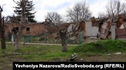 Приватні будинки на одній із вулиць Оріхова