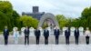 Лідери G7 і керівники ЄС у Меморіального парку миру в Хіросімі. Японія, 19 травня 2023 року.