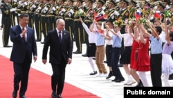 Російський президент прибув до Пекіна рано вранці в четвер.