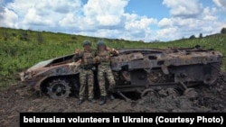 Білоруські військові добровольці десь в Україні, 2023 рік