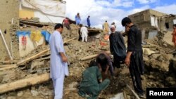 د طالبانو حکومت وایي وروستیو بارانونو او سېلابونو ۶۰۴ کورونه په بشپړ او یا جزوي توګه ویجاړ کړي ـ پخوانی انځور.