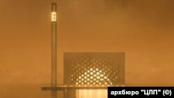 Примерно так, по мнению авторов проекта, должна выглядеть Соборная мечеть Казани.