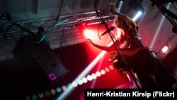 Выступление группы tAngerinecAt на фестивале