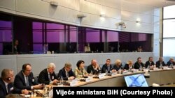 Lideri iz BiH na sastanku u Briselu, 5. decembra 2023.