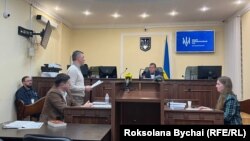 Під час розгляду запобіжного заходу Сергію Лабазюку, 27 листопада 2023 року