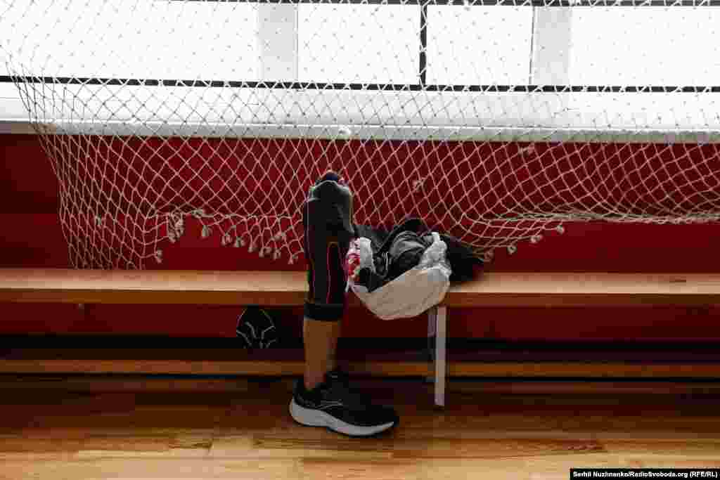 Протез одного зі спортсменів