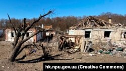 Наслідки російських обстрілів у Куп’янську, квітень 2024 року