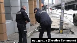 Просідання ґрунту, метро Деміївська, Київ, 19 грудня 2023 року