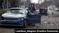 Внаслідок удару пошкоджені приватні та багатоквартирні будинки, автомобілі, зруйновані ділянки мережі зовнішнього освітлення, частина трамвайних колій та контактної мережі