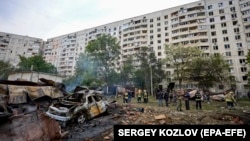 Наслідки російського обстрілу у Харкові, 14 травня 2024 року