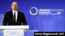 Голова уряду Денис Шмигаль на Конференції з відновлення України, Лондон, 21–22 червня 2023 року