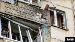 Последствия одного из ударов по Белгородской области