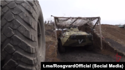 Техніка «Росгвардії» у Херсонській області, лютий 2023 року