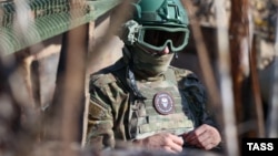 Один из наёмников ЧВК "Вагнер" на территории Украины