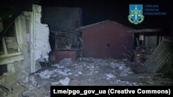 Наслідки одного з попередніх обстрілів Сумщини, листопад 2023 року