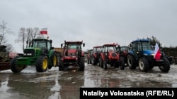 Протест польських фермерів. Пултуск, Польща, 24 січня 2024 року