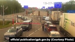 На границе Литвы и Беларуси (архивное фото)