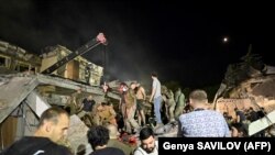 Розбір завалів у Краматорську, ніч на 28 жовтня 2023 року