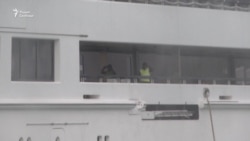 Яхта "Шехерезада" в порту города Каррара, Италия Яхта "Шехерезада" в порту города Каррара, Италия