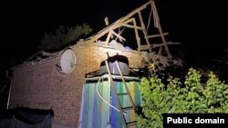 Наслідки російської атаки по Нікополю, фото архівне