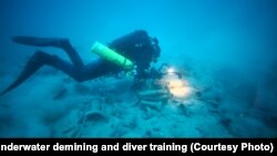 Sa arheoloških istraživanja crnogorskog podmorja u kojima je učestvovao Regionalni ronilački centar za podvodno deminiranje i obuku ronilaca (RCUD). Foto: RCUD 