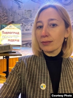 Переселенка з Бахмута Тетяна Шик у Павлограді