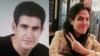 Farzad Safi Khanpor (left) and Atekeh Rajabi