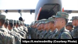 Солдати китайської армії прибули до Білорусі, 6 липня 2024 року