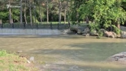 Затопленная территория в месте впадения Малого Салгира в Салгир Затопленная территория в месте впадения Малого Салгира в Салгир